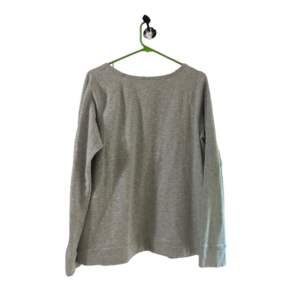 Lilly Pulitzer Light Gray Palm Paradise Sweatshirt - Picture 5 of 10